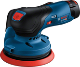 Bosch GEX 12V-125 cordless random orbit sander.