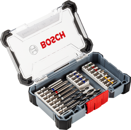 Pick & Click Extra Hard Drill and Drive Mixed Set, 20-piece Bosch Pick & Click 20-piece drill and drive set.