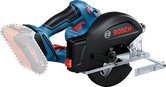 Bosch GKM 18V-50 cordless metal circular saw.