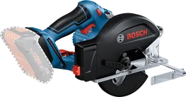 Bosch GKM 18V-50 cordless metal circular saw.