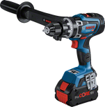 Bosch GSB 18V-150 C cordless combi drill with case.