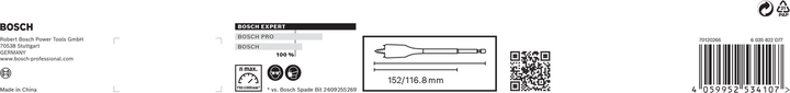 Bosch EXPERT Self Cut Speed Spade Drill Bit Set 13-pc