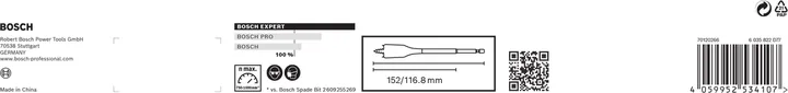 Object #200349644: 2608900336_bo_pro_p_b_1 Bosch EXPERT Self Cut Speed Spade Drill Bit Set 13-pc