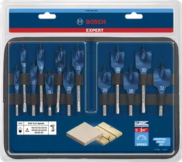 Bosch spade drill bit set 13-piece.