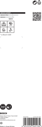 EXPERT S471 Standard Sanding Block, 26 x 69 x 97 mm, Medium, Fine, Super Fine, 3 pcs Bosch EXPERT S471 sanding block set.