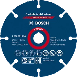 EXPERT Carbide Multi Wheel Cutting Discs