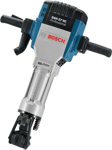 GSH 27 VC Bosch GSH 27 VC breaker with high impact energy.