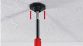 Bosch BT 350 telescopic pole with adjustable height.