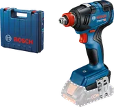 Bosch GDX 18V-200 cordless impact driver with case.