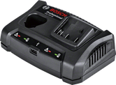Bosch GAX 18V-30 charger with USB port.