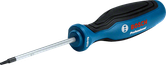 Bosch T10x75 screwdriver with ergonomic blue handle