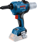 Bosch GRG 18V-16 C cordless rivet gun.