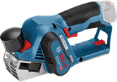 Bosch GHO 12V-20 cordless planer with ergonomic grip.