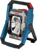 Bosch GLI 18V-2200 C LED work light with adjustable stand.