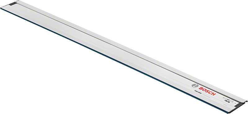 Bosch FSN 1600 guide rail for precise straight cuts.