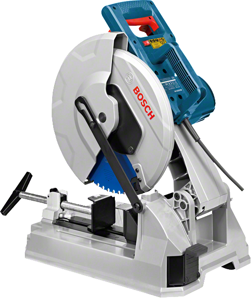 Bosch metal cut-off saw with adjustable base.