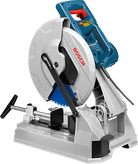 Bosch metal cut-off saw with adjustable base.