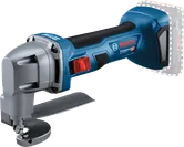 Bosch GSC 18V-16 cordless metal shear tool.