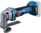 Bosch GSC 18V-16 cordless metal shear tool.