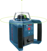 Bosch GRL 300 HVG laser leveling tool with 300 m range.