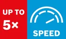 5x speed