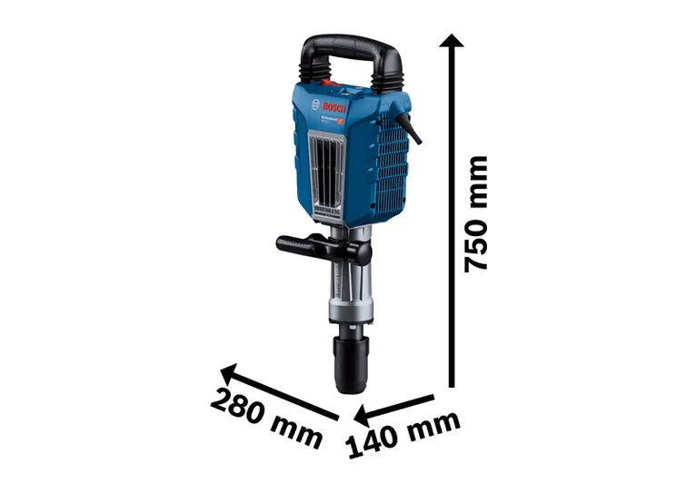 Bosch GSH 14 C breaker with brushless motor.