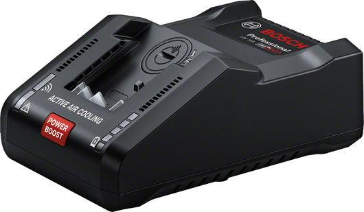 GAL 18V-160 C Bosch GAL 18V-160 C charger with active air cooling.