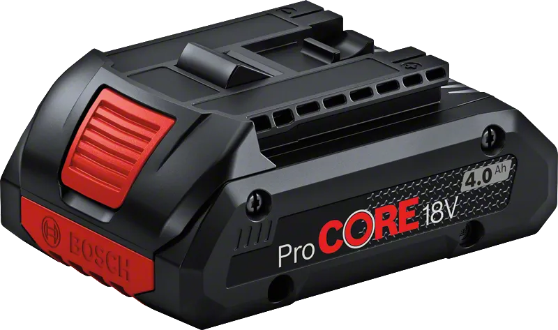 ProCORE18V 4.0Ah Bosch ProCORE 18V 4.0Ah battery pack.