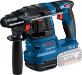 Bosch GBH 185-LI cordless rotary hammer with 18V 4.0Ah battery.