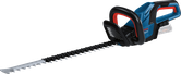 Bosch GHE 18V-60 cordless hedgecutter for trimming shrubs.