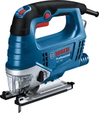 Bosch GST 750 jigsaw with ergonomic handle.