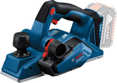 Bosch GHO 185-LI cordless planer for wood shaping.