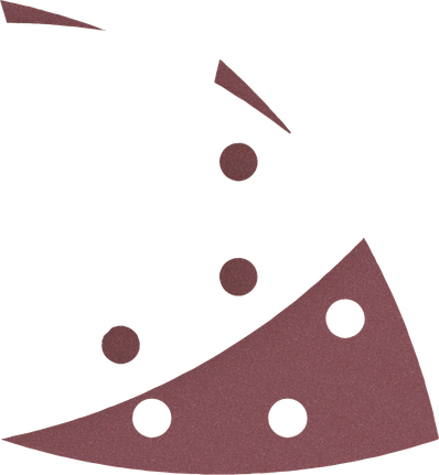 PRO F460 Sanding Sheet, 93 x 93 mm, G60, G80, G120, G180, G240, 10 pcs Bosch PRO F460 sanding sheets, mixed grits 93 x 93 mm.