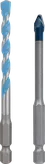 Bosch HEX-9 Hard Ceramic and Multi Construction drill bits, 6 mm.