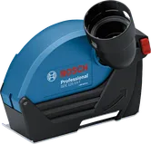 Bosch GDE 125 EA-T dust extraction guard for angle grinders.