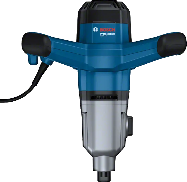 Bosch GRW 140 robust mixing drill with ergonomic handles.