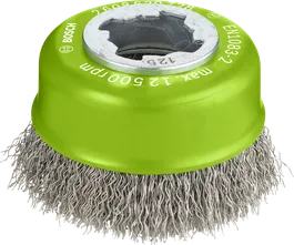 Bosch PRO Stainless Steel clean X-Lock Cup Brush 75 mm.