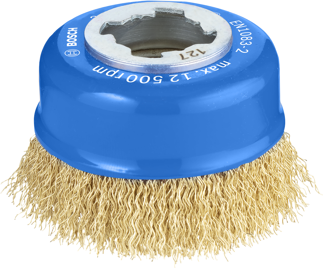 Bosch PRO Metal clean Cup Brush 75mm X-LOCK.
