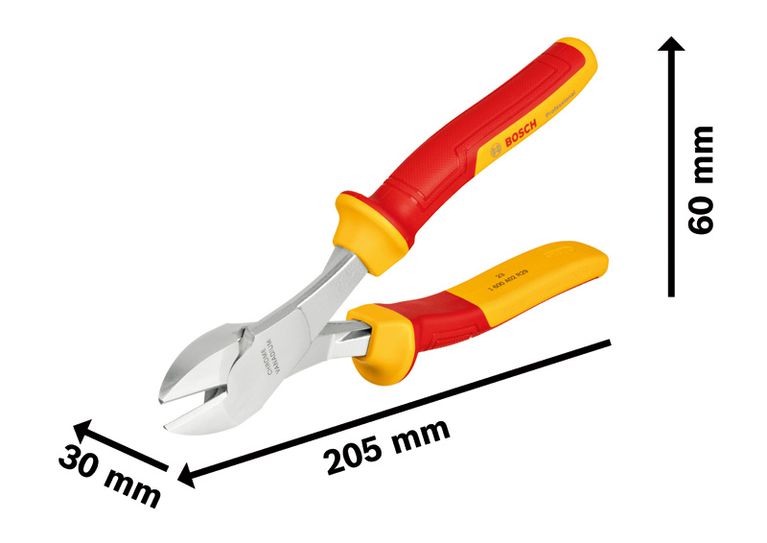 VDE High Leverage Dg. Side Cutter 200mm VDE High Leverage Dg. Side Cutter 200mm