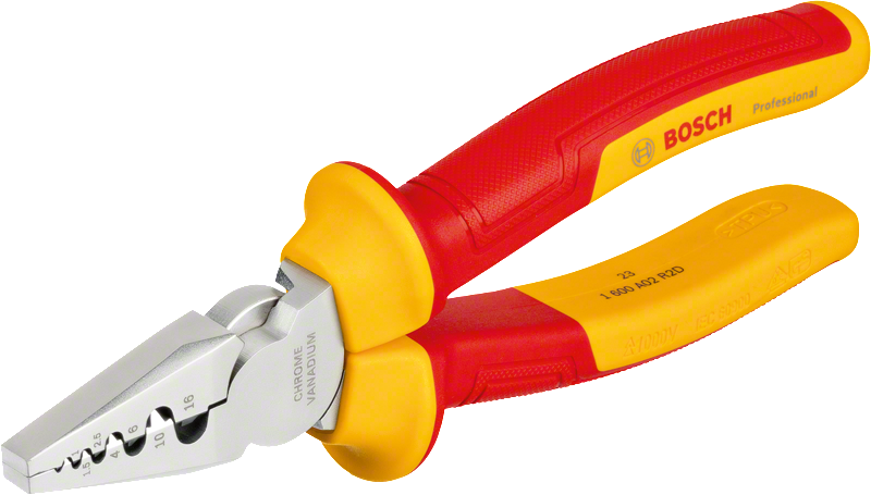 VDE Crimping Pliers 180mm