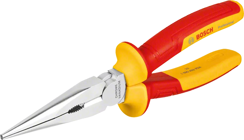 VDE Long Nose Pliers straight 200mm