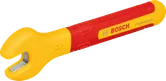 Bosch VDE insulated 8mm spanner for electrical work.