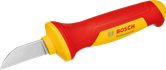 Bosch VDE cable knife with insulated handle.