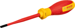 Bosch VDE insulated screwdriver for SL/PZ1 screws.