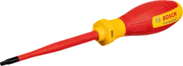 Bosch VDE TX20 insulated screwdriver for electrical work.