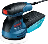 Bosch GEX 125-1 AE random orbit sander with microfilter.