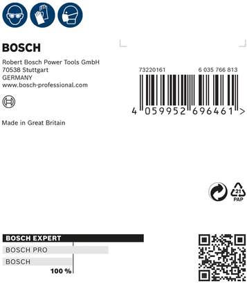 Bosch EXPERT W480 1/4 hand sanding sheet