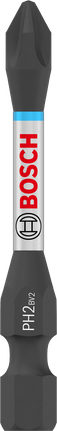 PRO Phillips Impact Bit, PH2, 55 mm, 15 pcs Bosch PRO Phillips Impact Bit PH2 55mm screwdriver accessory.