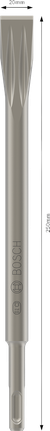 Bosch SDS plus-5C flat chisel 20x250mm for demolition.