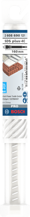 Bosch SDS plus-4C flat chisel 10×160 mm.